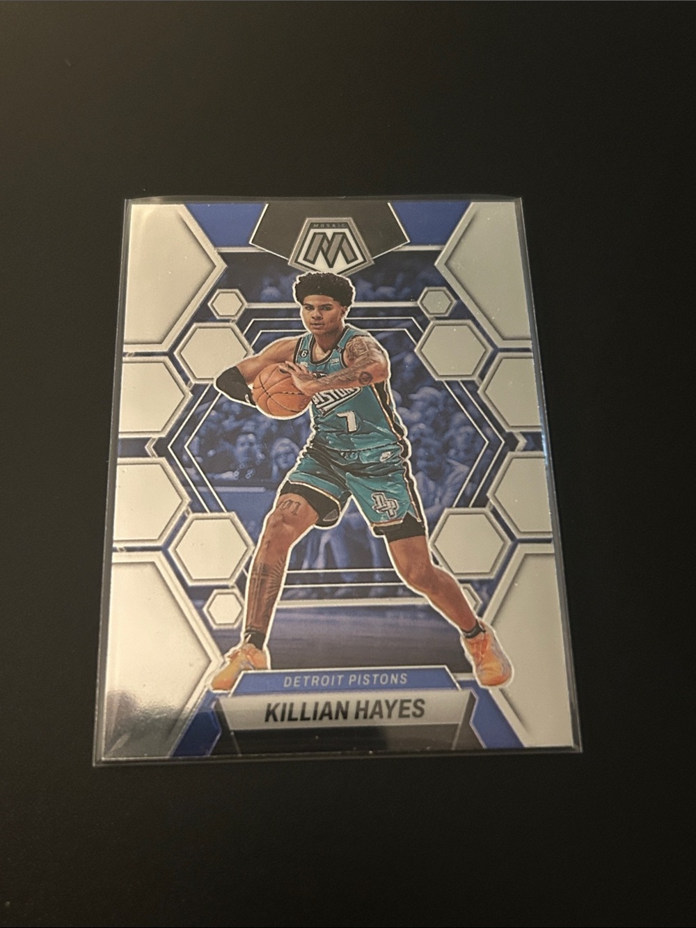 Killian Hayes Detroit Pistons Panini Mosaic Basketball Card